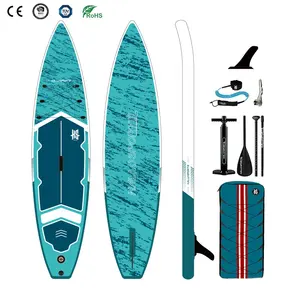 Hallosports 324 nhà máy Inflatable Surf đứng lên tàu chèo thuyền lướt ván lướt sóng paddleboard windsup