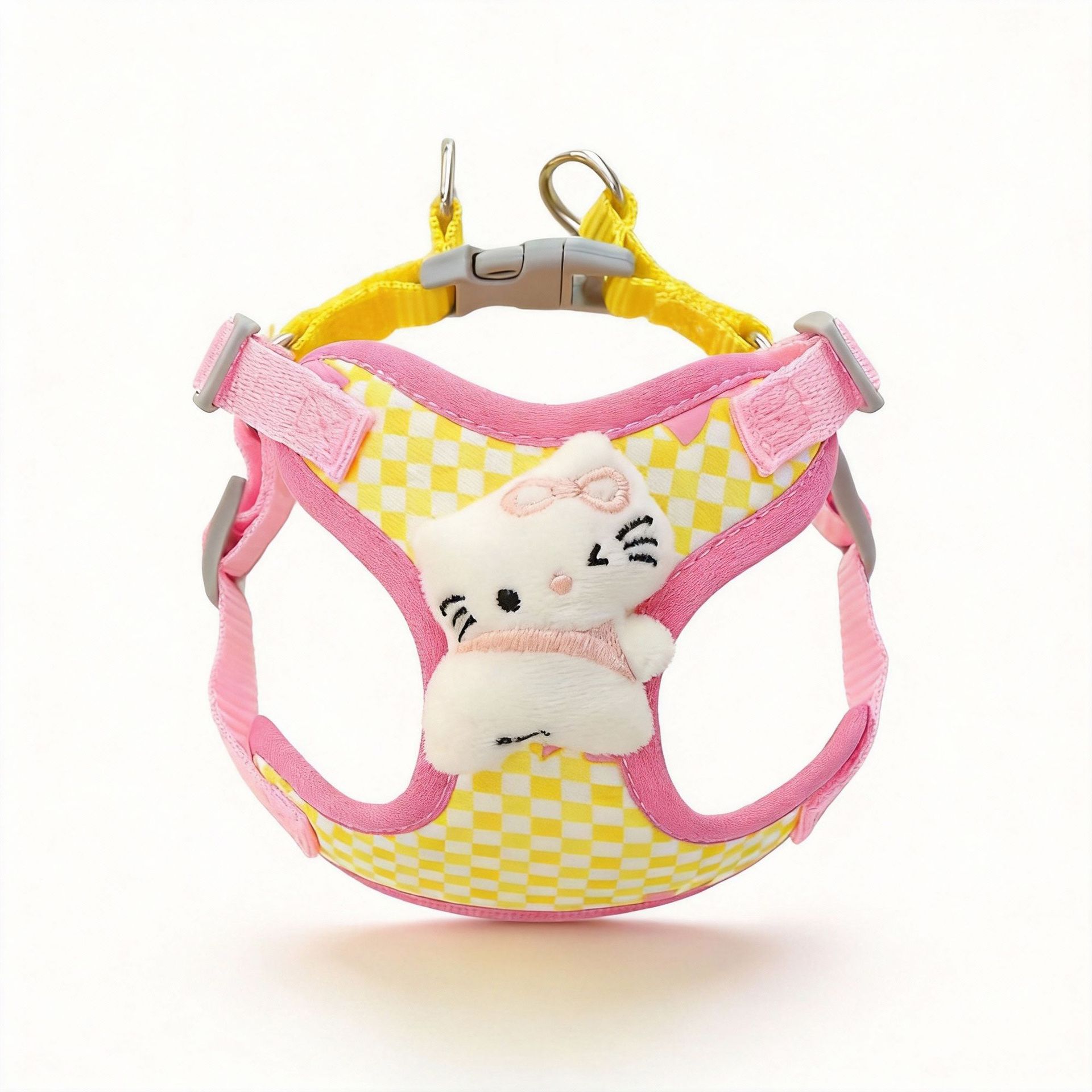 Dos simple chat jaune-TK