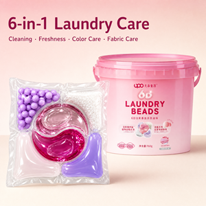 Perlas de Detergente para Ropa UPO Lifestyle, Cápsulas de Gel de Lavado con Fragancia a Oxígeno Altamente Concentrado, 760g para Limpieza del Hogar - Product Image 3