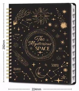 Carnet spirale A4 grand format 2026 – Nouvelle édition élégante pour la planification, la gestion du temps, les enregistrements et les plans de travail - Product Image 4