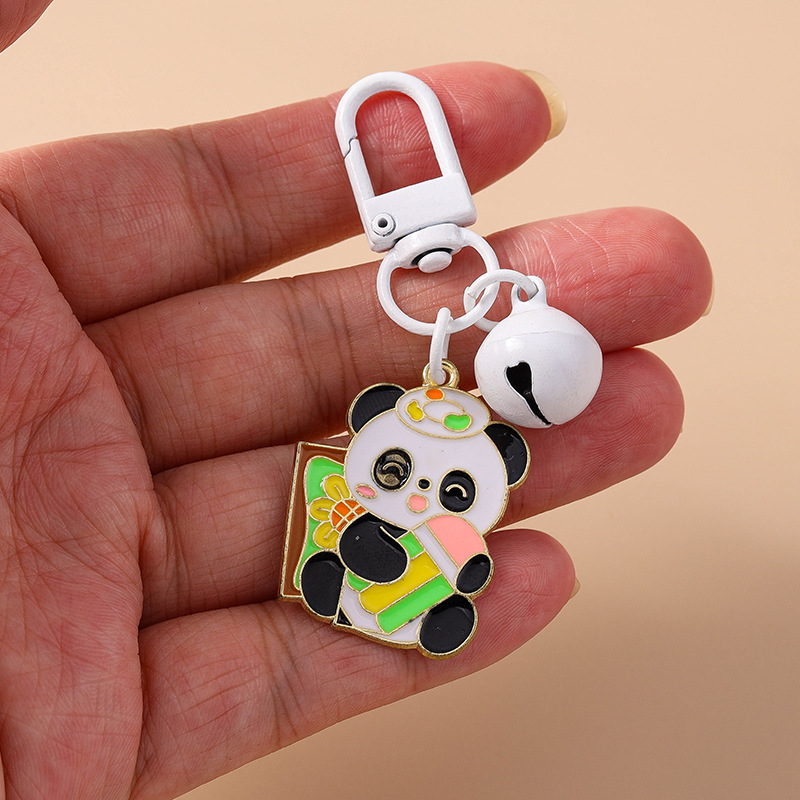 colorato Disegna una campana di panda