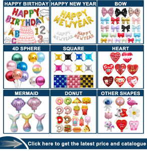 BLN Feliz Ano Nuevo Ballons en feuille de Mylar, ensemble de ballons étoiles en forme d'enveloppe pour les fêtes du Nouvel An et les célébrations à domicile - Product Image 3