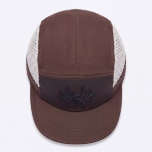 Casquette de course personnalisée T&L Brand à 5 panneaux en polyester, imperméable, respirante, avec maille, réglable, pour sports de plein air, vente en gros - Product Image 6