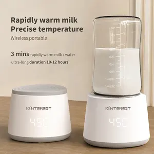 Online Winkelen Baby Producten Draagbare Reis Automatische Usb Verwarming Baby Reizen Melkflessen Warmer