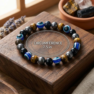 Pulsera <span class=keywords><strong>de</strong></span> Piedra Ojo <span class=keywords><strong>de</strong></span> Tigre - Pulsera <span class=keywords><strong>de</strong></span> Protección Energética <span class=keywords><strong>de</strong></span> Obsidiana y Turmalina Negra Natural <span class=keywords><strong>para</strong></span> Mujeres y Hombres, <span class=keywords><strong>Regalo</strong></span> <span class=keywords><strong>de</strong></span> <span class=keywords><strong>Amistad</strong></span> - Product Image 5