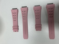 Bracelet de montre de luxe en caoutchouc fluoré respirant Mingfung Sport de haute qualité, 100 % inspecté par le contrôle qualité, pour montres Richard Mille RM11-03