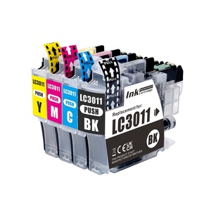 Cartouche d'<span class=keywords><strong>encre</strong></span> compatible couleur premium INK-TANK LC3011 pour imprimante <span class=keywords><strong>Brother</strong></span> <span class=keywords><strong>MFC</strong></span>-<span class=keywords><strong>J497DW</strong></span> <span class=keywords><strong>MFC</strong></span>-J690DW - Product Image 1
