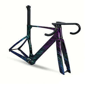 Fabricant OEM/ODM <span class=keywords><strong>de</strong></span> cadre <span class=keywords><strong>de</strong></span> vélo <span class=keywords><strong>de</strong></span> route aérodynamique en fibre <span class=keywords><strong>de</strong></span> <span class=keywords><strong>carbone</strong></span> 700C avec passage <span class=keywords><strong>de</strong></span> câbles entièrement interne, cockpit en <span class=keywords><strong>carbone</strong></span> monobloc, <span class=keywords><strong>tige</strong></span> <span class=keywords><strong>de</strong></span> <span class=keywords><strong>selle</strong></span> en <span class=keywords><strong>carbone</strong></span> - Product Image 4