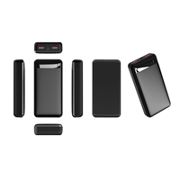 Batterie externe magnétique ultra-mince 10000mAh 20000mAh avec logo personnalisé, charge rapide PD20W, design portable, haute capacité