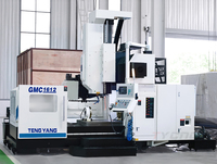 Centre d'usinage à portique CNC robuste GMC1612 de Chine, capacité de charge 1000 kg, BT40, à vendre