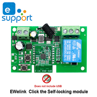 Modul Wifi EWeLink 1CH DC 7-32V Inching Self-locking WIFI RF Receiver Relay 10A