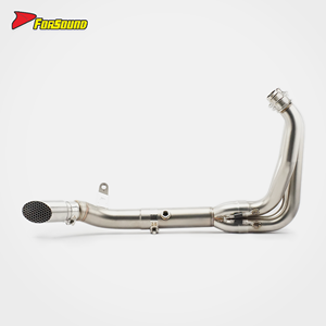 Sistema de Escape Completo FORSOUND para Kawasaki Z900 Versión Europea, Tubo de Escape de Panal, Sensor de Oxígeno Dual, Acero Inoxidable, Modelo 2017-2026 - Product Image 1