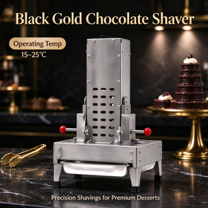 Machine à émincer le chocolat automatique avec motifs interchangeables, en métal massif, pour la fabrication de copeaux de chocolat pour <span class=keywords><strong>boulangerie</strong></span> - Product Image 4