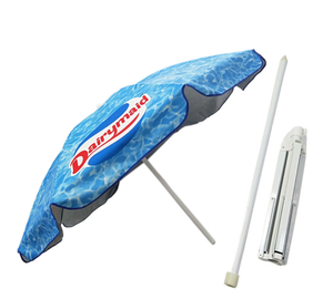 Sombrilla <span class=keywords><strong>de</strong></span> Playa <span class=keywords><strong>de</strong></span> Diseño Contemporáneo en Tela Oxford <span class=keywords><strong>de</strong></span> Poliéster, Impresión a Todo Color, Acero Inoxidable, Impermeable y con Protección UV - Product Image 4