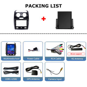 9.7 "Vertical Style Tesla Écran Android <span class=keywords><strong>Autoradio</strong></span> pour Renault <span class=keywords><strong>Duster</strong></span> 2015-2020 GPS Navigation Carplay Multimédia Lecteur Vidéo - Product Image 4