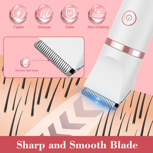เครื่องโกนขนผู้หญิง 3 in 1 กันน้ำ ไร้สาย ชาร์จ USB พร้อมจอ LED กำจัดขนได้อย่างไม่เจ็บปวด - Product Image 4