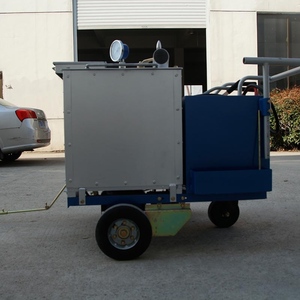 Machine de marquage routier thermoplastique tout-en-un Showway SW-1C à poussée manuelle avec chauffage et garantie d'un an en promotion - Product Image 1