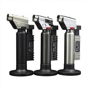 Briquet de soudage BS261 à flamme inversée, grande flamme droite, ouvert, réglable, coupe-vent, haute température - Product Image 1