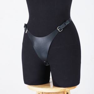 性感皮革束缚打底裤紧身性感内裤女性性玩具SM道具性感配饰丁字裤 - Product Image 4