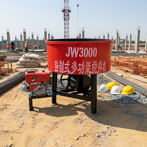 Réservoir de stockage vertical pour mortier de ciment pré-mélangé JW3000, malaxeur à disques pour béton pour chantier de construction - Product Image 4