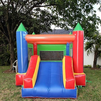 Château gonflable pour enfants à petit prix avec toboggan 3x4m Jeu gonflable populaire pour enfants Château gonflable d'extérieur