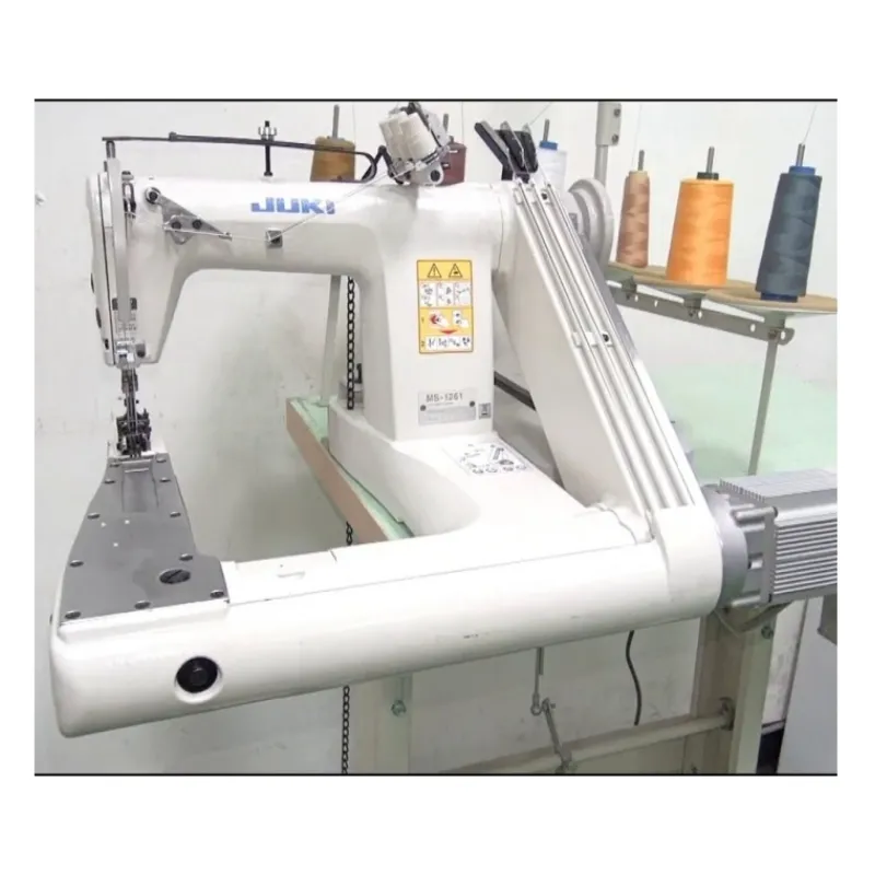 Fabrika doğrudan satış Jukis 1261 krank kolu tipi çift halka dikiş makinesi dikiş kalın malzemeler için krank kolu makinesi