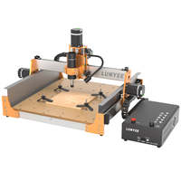 Routeur CNC Lunyee 4040 4.0 400x400mm 3 axes avec guide linéaire pour la gravure et la découpe du bois, de l'acrylique, de l'aluminium, du PCB et du MDF