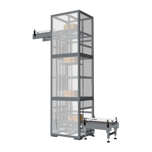 Máy nâng tự động thang máy điện Thang Máy vận chuyển hàng hóa kéo phía sau nền tảng băng tải dọc - Product Image 3