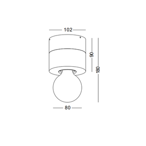 Lampe Moderne 4W E27 Corps en <span class=keywords><strong>Bois</strong></span> Aluminium Maison Intérieur Ceil Surface Led Down Light - Product Image 6