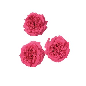 Bouquet de fleurs artificielles style Martin, 3 têtes, fleurs en soie moulées par injection, pour décoration de mariage, de maison et accessoires de photographie - Product Image 5