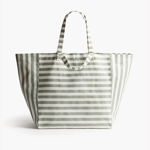 Eco Chic algodón orgánico lona <span class=keywords><strong>Shopper</strong></span> Tote estilo de moda con asa de cuerda logotipo personalizado - Product Image 2