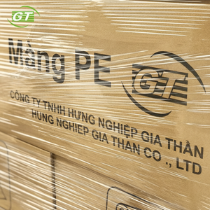 Envoltura elástica de paleta transparente PE FILM Factory Custom Super Thin Stretch PE para embalaje - Product Image 1