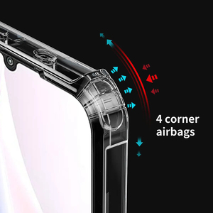 Cover per <span class=keywords><strong>Samsung</strong></span> <span class=keywords><strong>Galaxy</strong></span> A16 A15 A14 A13 LTE A12 A11 A10 A10S, resistente alle cadute, ultrasottile, traspirante, con cornice nera in acrilico - Product Image 3