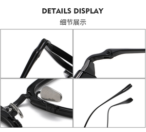 KJ24 <span class=keywords><strong>Gafas</strong></span> Modernas para Hombre y <span class=keywords><strong>Mujer</strong></span>, Montura <span class=keywords><strong>de</strong></span> <span class=keywords><strong>Moda</strong></span>, <span class=keywords><strong>Gafas</strong></span> Ópticas con Protección Anti Luz Azul - Product Image 4