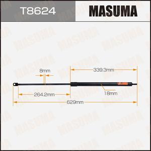 T8624 MASUMA Amortisseur à gaz de hayon à pression personnalisée avec embout à rotule, Vente en gros pour AUDI - Product Image 3
