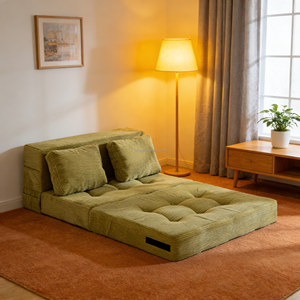 Sofá Cama Plegable 2 en 1 Moderno y de Lujo, Sofá Individual Tipo Tatami, Económico, para Sala de Estar, Venta Directa de Fábrica - Product Image 6
