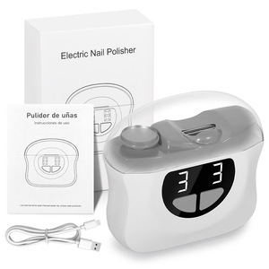 Coupe-ongles électrique rechargeable USB 2-en-1 pour bébé, lime courbée en acier inoxydable et polisseuse - Product Image 6