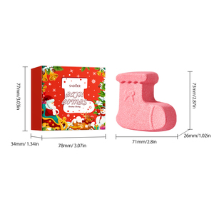 Les bombes de bain SADOER les plus populaires, nouvelle collection de Noël, pour un nettoyage en profondeur du corps, avec sel de bain. - Product Image 6