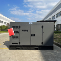 Générateur diesel silencieux à démarrage automatique avec télécommande, alimenté par Perkin 25/30/32KW 30/35/40KVA, avec ATS 50/60HZ 1/3 phase