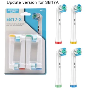 EB17X elektrikli diş fırçası kafaları yedek fırça başkanları stokta