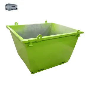 Hot sale good quality waste management metal chain lift dumpster price