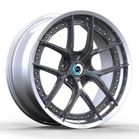 Rines de Aleación Forjada de 2 Piezas Personalizados para Automóviles, de 15-26 Pulgadas, ET de 25 mm, Aptos para Diversos Datos Automotrices