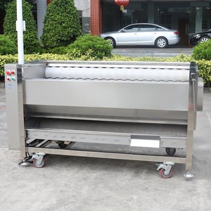 เครื่องปอกเปลือกมันฝรั่งขิงผักผลไม้เครื่องล้างปอกเปลือก - Product Image 6