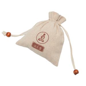 Sacs à cigarettes en jute faits à la main avec macramé et initiales, fermeture à cordon, impression sérigraphiée, fabriqués dans le Henan - Product Image 1