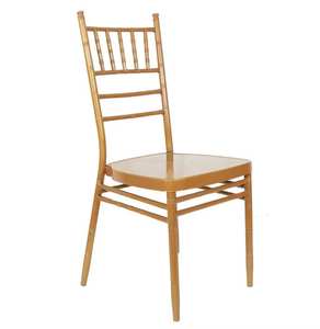 Hot Sale Restaurant Chiavari Tifany Chairsh Pad Seat Metal Frame Hotel Banquet <b>Chair</b> for Wedding Event - Product Image 6