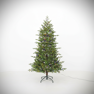 Sapin de Noël Artificiel de Luxe 1,5m-3m Matériau Ignifuge Aspect Réaliste Installation Facile Décoration Événementielle Grande Échelle Vente en Gros - Product Image 1