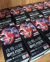 Opcg OP16 Battle Moment Édition Japonaise Boîte complète de 26 paquets Cartes en papier scellées sous film original pour les 14 ans et plus