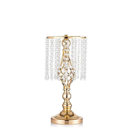 Décorations de pièce maîtresse de mariage de lustre de table