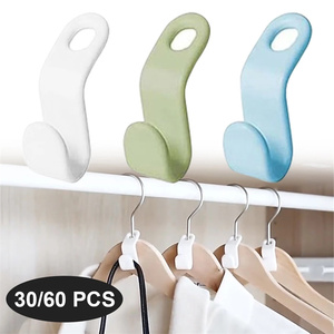 <strong>Clothes</strong> <strong>Hanger</strong> <strong>Connector</strong> <strong>Hook</strong> Cascading <strong>Clothes</strong> Space Saving Organizer - Product Image 6