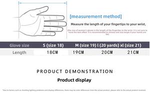 Guantes de Golf sin Dedos para Mujer de Alta Calidad, Decoración con Lazo, Transpirables, Antideslizantes, Resistentes a la Abrasión, Modelo Deportivo para Exteriores 01 - Product Image 5